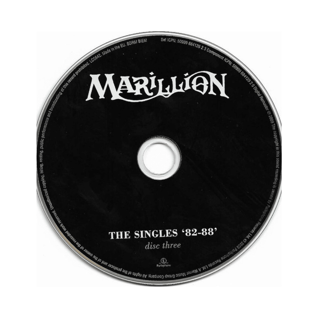 Marillion Singles 82-88 3 Cd5