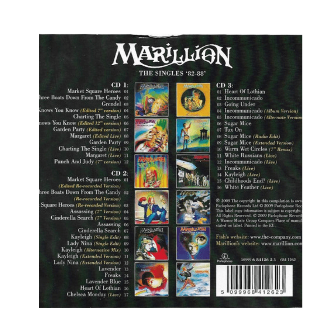 Marillion Singles 82-88 3 Cd2