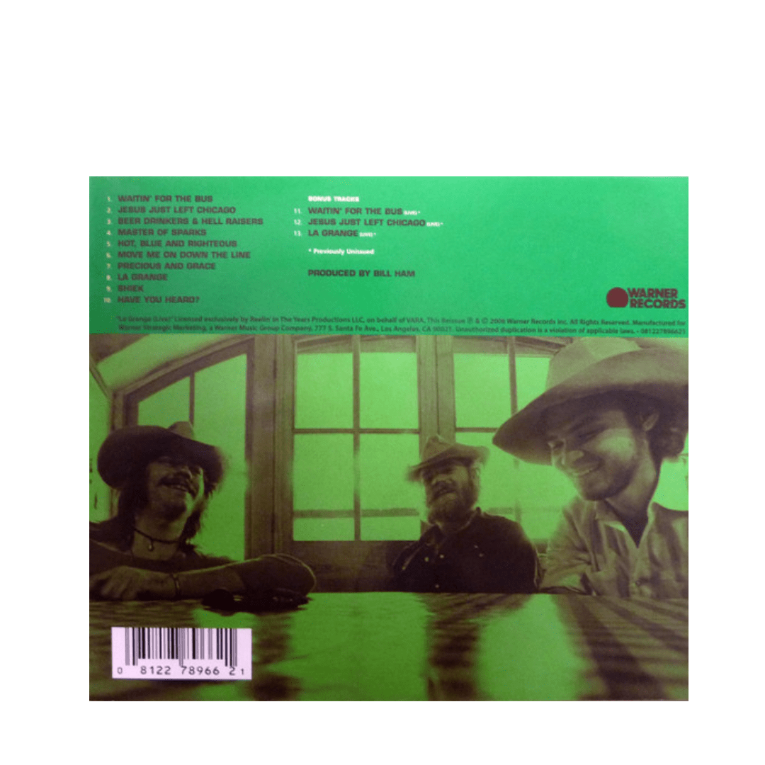 Zz Top Tres Hombres Remastered Billy Gibbons CD2