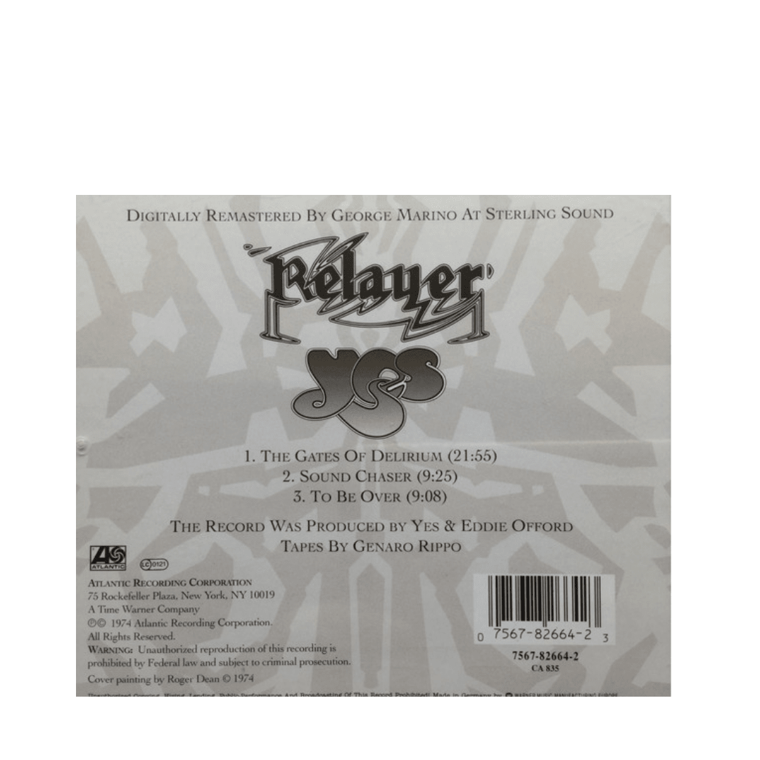 Yes Relayer Importado cd2