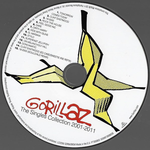 Gorillaz The Singles Collection CD4