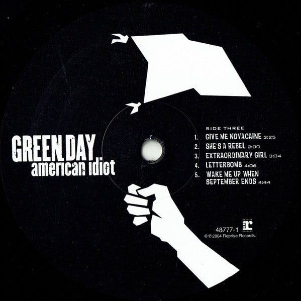 Green Day American Idiot Vinilo5
