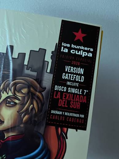 Vinilo los bunkers La Culpa + exiliada3