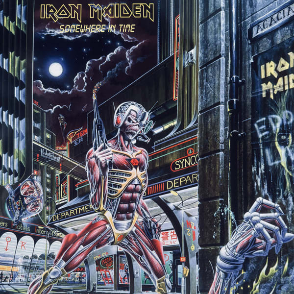 Iron Maiden Somewhere in Time Vinilo1