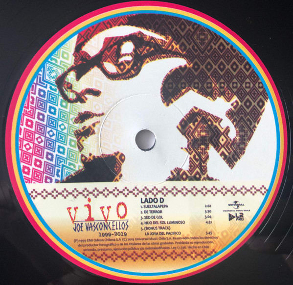 Joe Vasconcellos Vivo 1999 - 2019 Vinilo6