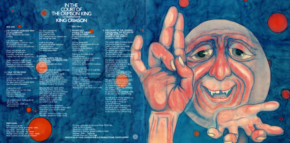 King Crimson In The Court Of The Crimson King - 2 Lp Vinilo2