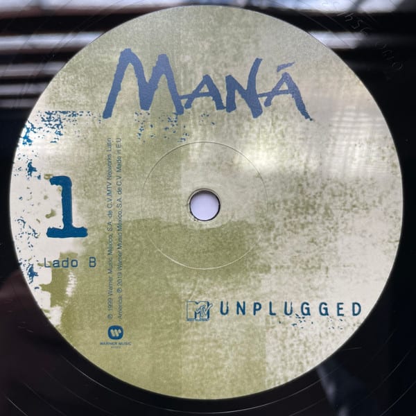 Maná MTV Unplugged Vinilo3