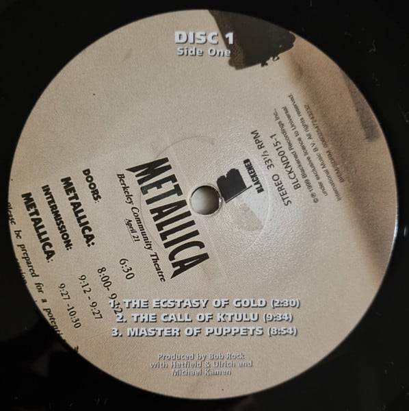 Metallica With San Francisco Symphony Orchestra - S & M Vinilo4