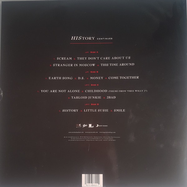 Michael Jackson - History Continues - Picture Disc Vinilo5