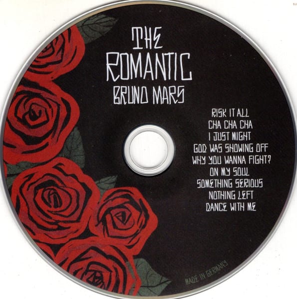 Cd Bruno Mars The Romantic3