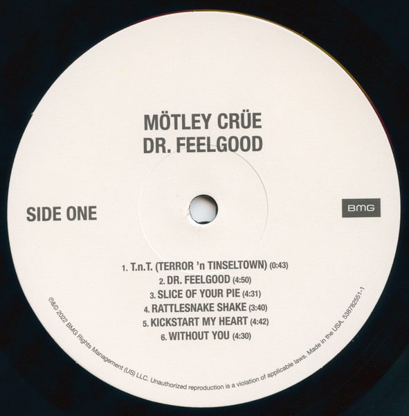 MOTLEY CRUE DR. FEELGOOD Vinilo4