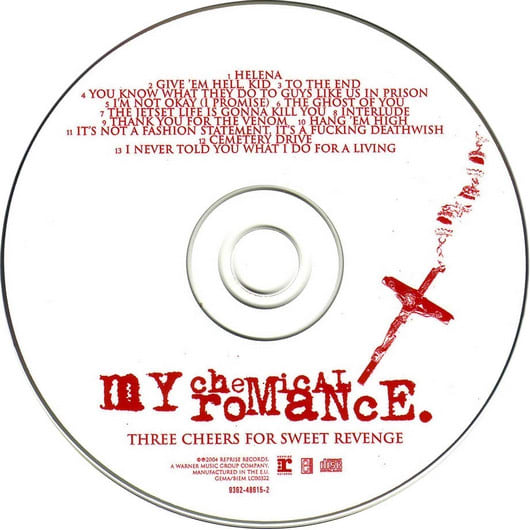 My Chemical Romance Three Cheers For Sweet Revenge CD2