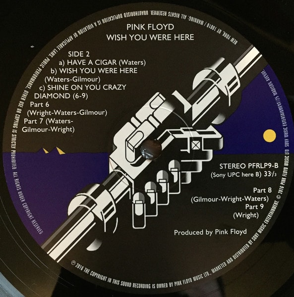 PINK FLOYD WISH YOU WERE HERE (180G) Vinilo5