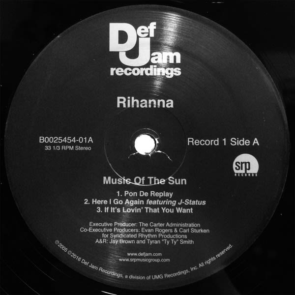Rihanna Music Of The Sun Vinilo3