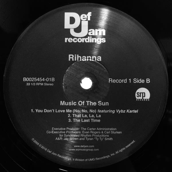 Rihanna Music Of The Sun Vinilo4