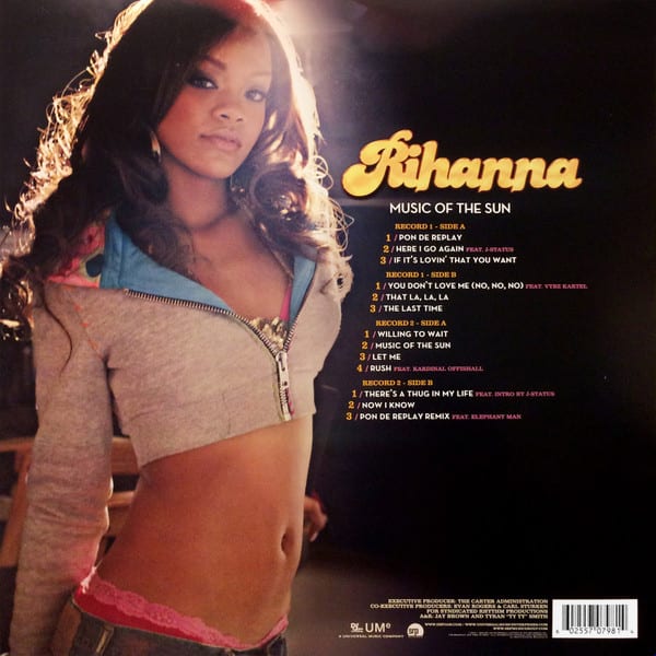 Rihanna Music Of The Sun Vinilo2