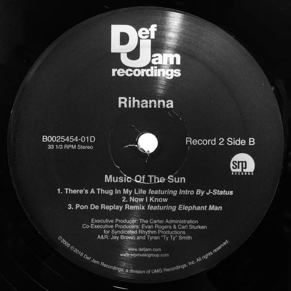 Rihanna Music Of The Sun Vinilo6