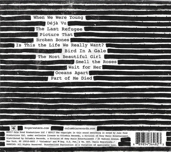 Roger Waters Is This The Life We Really Want? CD2