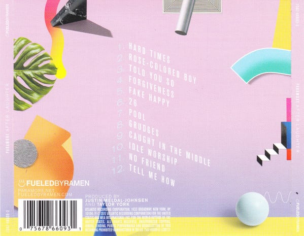 Paramore After Laughter Nuevo Y Sellado Cd2