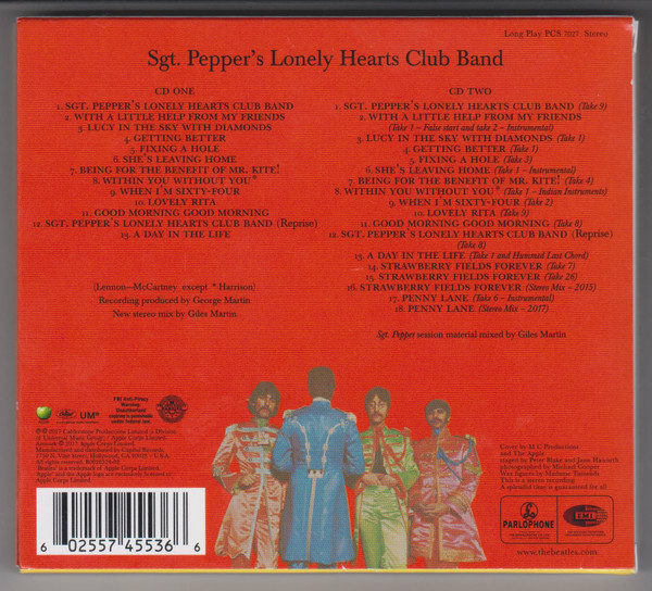 The Beatles Sgt. Pepper's Lonely Hearts Club Band Nuevo Cd2