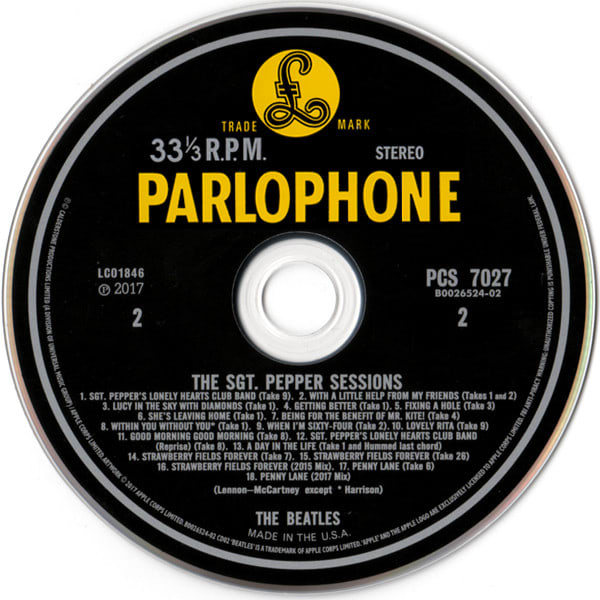 The Beatles Sgt. Pepper's Lonely Hearts Club Band Nuevo Cd4