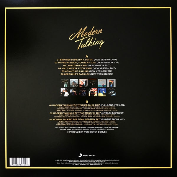 Modern Talking Back For Gold Vinilo2