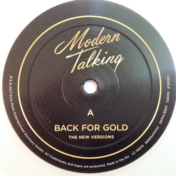 Modern Talking Back For Gold Vinilo3