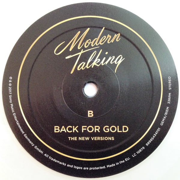 Modern Talking Back For Gold Vinilo4