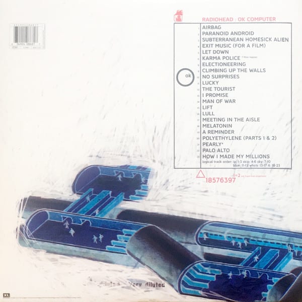 Radiohead OK Computer OKNOTOK 1997 2017 (3LP) Vinilo2