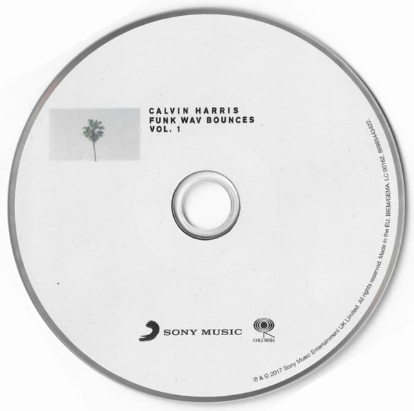 Calvin Harris Funk Wav Bounces Vol. 1 CD3