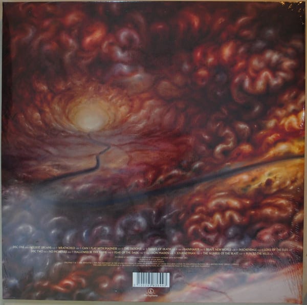 Iron Maiden Death On The Road Nuevo Y Sellado Vinilo2