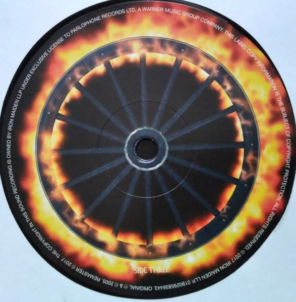 Iron Maiden Death On The Road Nuevo Y Sellado Vinilo4