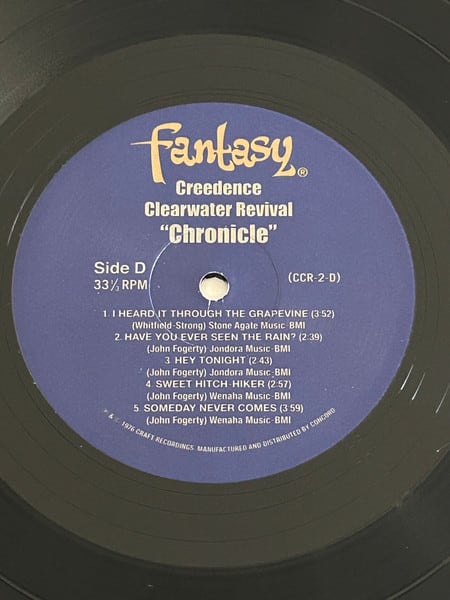 Creedence Clearwater Revival Chronicle Vinilo6