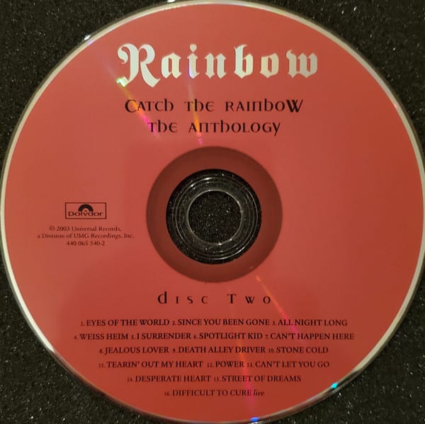 Rainbow Catch The Rainbow: The Anthology Cd4