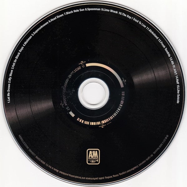 Soundgarden Superunknown Cd3
