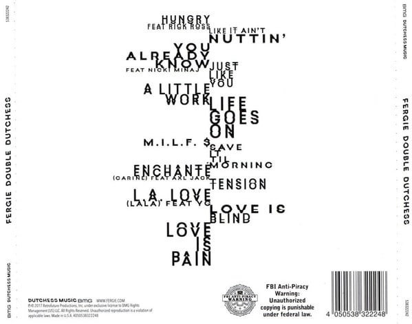 Fergie Double Dutchess CD2