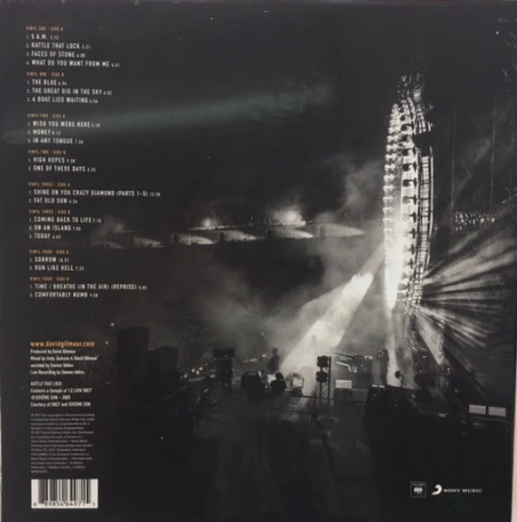 David Gilmour Live At Pompeii Vinilo 4LP1