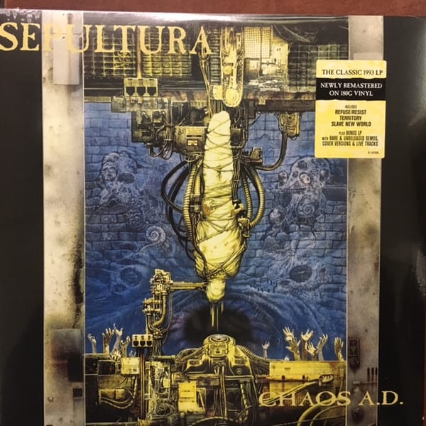 Sepultura Chaos A.d. Nuevo Sellado Vinilo2
