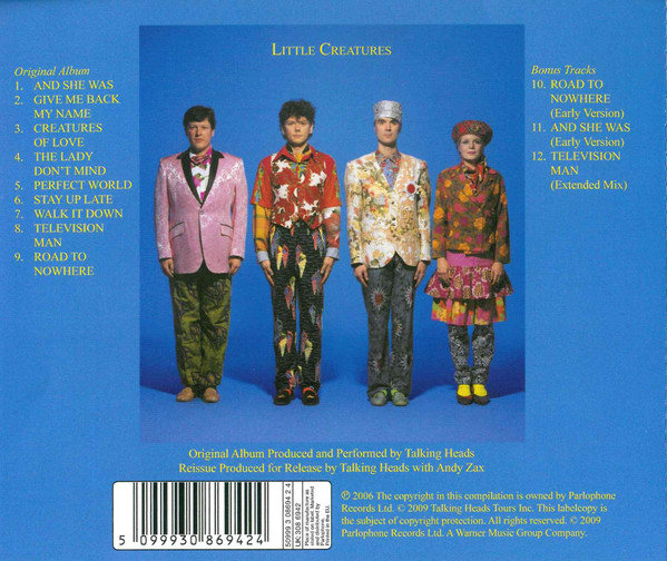 Talking Heads Little Creatures CD1
