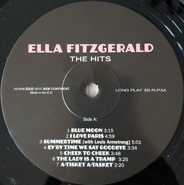 Ella Fitzgerald The Hits Vinilo3