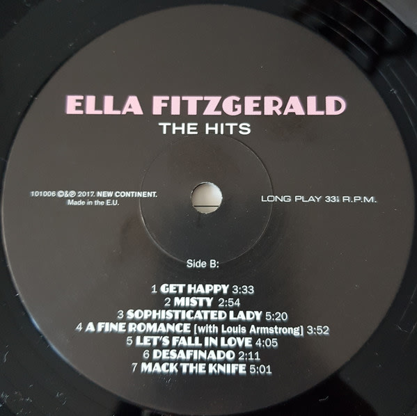 Ella Fitzgerald The Hits Vinilo4