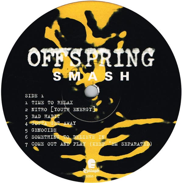 The Offspring Smash Vinilo3