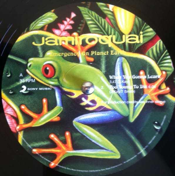 Jamiroquai Emergency On Planet Earth Nuevo Sellado Vinilo3