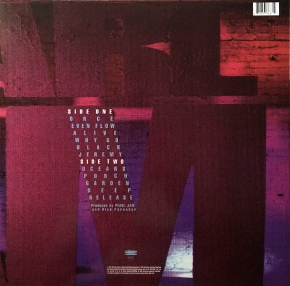 Pearl Jam Ten Nuevo Sellado Vinilo2