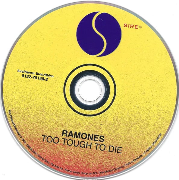 Too Tough To Die - Ramones ( cd3