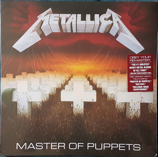 Metallica Master Of Puppets Vinilo2