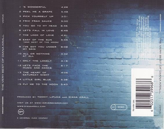 Diana Krall The Very Best Of Diana Krall Cd2