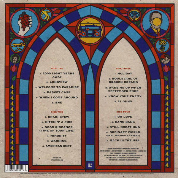 Green Day Greatest Hits: God's Favorite Band Vinilo1