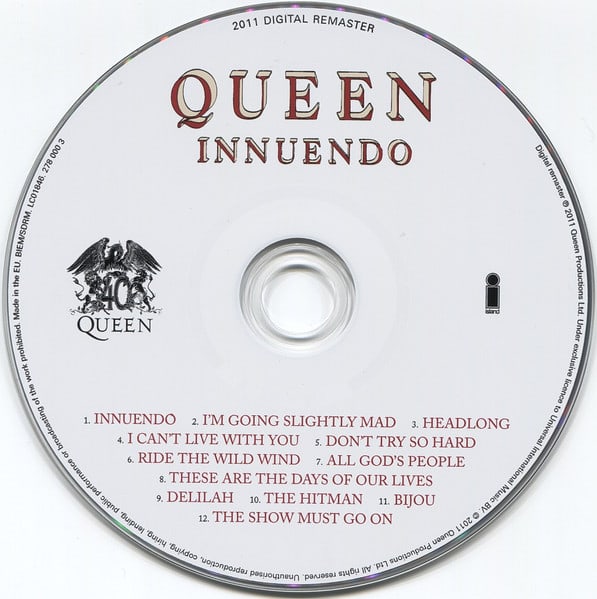 Queen Innuendo Cd3
