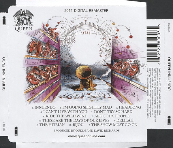 Queen Innuendo Cd2